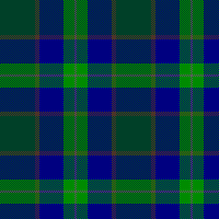 A tartan with all dark stripes DG/32 D4 DB22 G10 DN/2 