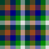 A tartan with similar stripes DG20 T22 DB22 G20 LN18